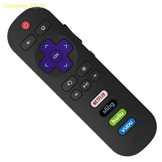 Timehee รีโมตคอนโทรล RC280 สําหรับ TCL Roku TV Netflix HULU Vudu Key 32S3800 TH