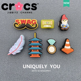 Jibbitz crocs charms หัวเข็มขัดรองเท้า อุปกรณ์เสริมรองเท้า Pagoda Series DIY แฟชั่น สร้างสรรค์ ตกแต่งหัวเข็มขัด