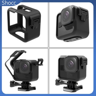 Shocc เคสกรอบป้องกันกล้อง อุปกรณ์เสริม สําหรับ Gopro Hero 11 สีดํา