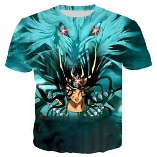 เสื้อยืด พิมพ์ลายอนิเมะ Saint Seiya Cool Saint Seiya สไตล์สตรีท 2Xs5Xl