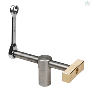 บล็อกจับชิ้นงานไม้ ทองเหลือง พร้อมประแจวงล้อ สเตนเลส 8 มม. สําหรับโต๊ะ 20 มม. DIY