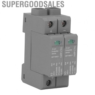 Supergoodsales Voltage Surges Arrester  Surge Protective Device Easy Insatllation IP20 High Accuracy for Safety