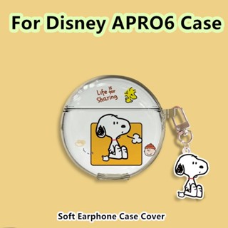 【ส่วนลด】เคสหูฟัง แบบนิ่ม ลายการ์ตูนดิสนีย์ สําหรับ APRO6 APRO 6