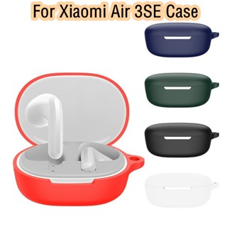 【ส่วนลด】เคสหูฟัง แบบนิ่ม สีพื้น สําหรับ Xiaomi Air 3SE Air 3SE