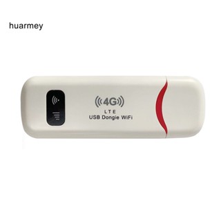 Huarmey เราเตอร์ WiFi 4G LTE 450Mbps ความเร็วสูง ไร้สาย USB โมเด็มดองเกิล อุปกรณ์เสริมคอมพิวเตอร์