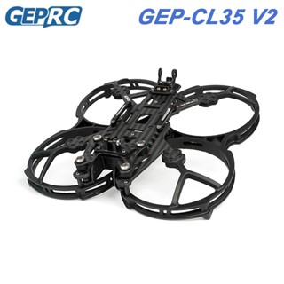 Geprc GEP-CL35 V2 CineLog35 ชุดกรอบคาร์บอนไฟเบอร์ 3.5 นิ้ว ฐานล้อ 142 มม. พร้อมอินเตอร์เฟส USB สําหรับโดรน 3.5 นิ้ว