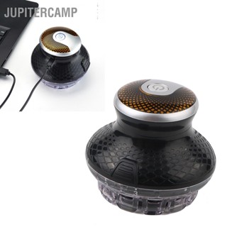  JUPITERCAMP ปัตตาเลี่ยนตัดผมไฟฟ้า USB แบบชาร์จไฟได้ 3 เกียร์ความยาวในการตัด LED ที่กันจอนผมพร้อมหวีคู่มือ