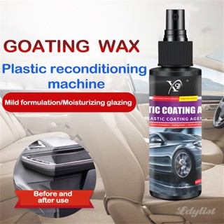 ღ Auto Plastic Restorer Car Interior Detailer Plastic Leather Refurbishing Agent Quick Coat For Car Interior Refurbish Car Interior Repairing Accessories