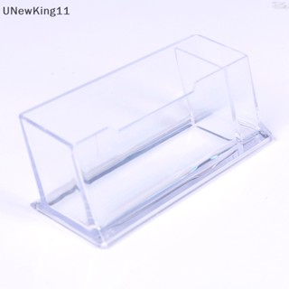 Unewking กล่องใส่ปากกา นามบัตร อะคริลิค 2 ช่อง