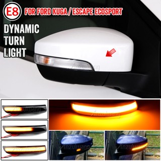 ไฟเลี้ยวไดนามิก LED สําหรับ Ford Kuga Escape EcoSport 2013-2019 Focus 3 MK3 SE ST RS