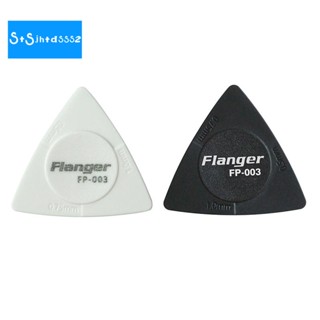 Flanger ปิ๊กกีตาร์ ทรงสามเหลี่ยม ความหนา 1.0 0.75 0.5 มม. 10 ชิ้น