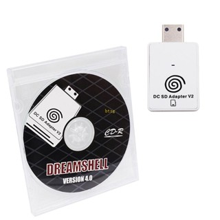 Btsg อะแดปเตอร์การ์ดรีดเดอร์ DC SD TF V2 สําหรับ Dreamcast Disk DreamShell Boot Load