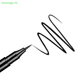 Monnygo ปากกาอายไลเนอร์ แบบน้ํา หัวบาง แห้งเร็ว สีดํา TH