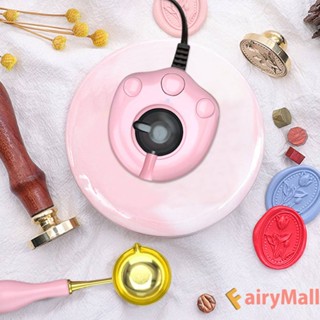 ❤ Fairymall เตาแสตมป์ขี้ผึ้งไฟฟ้า ลายอุ้งเท้าแมว DIY สําหรับตกแต่งสมุดภาพ ของขวัญ