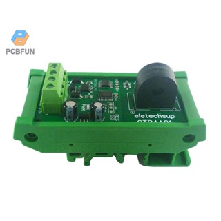 Pcbfun โมดูลหม้อแปลงแอมมิเตอร์ Dc 5v 12v Rs485 Modbus Rtu Ac 5a 10a 20a 50hz 60hz