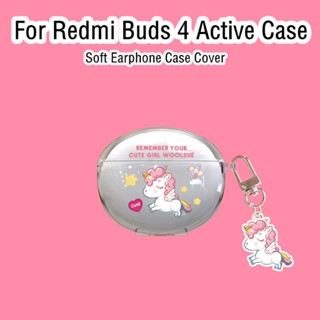 【Yoshida】เคสหูฟัง แบบนิ่ม ลายการ์ตูน สไตล์ฤดูร้อน สําหรับ Redmi Buds 4 Redmi Buds 4