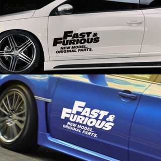 สติกเกอร์สะท้อนแสง ลาย Emden Fast Furious สําหรับตกแต่งหน้าต่างรถยนต์ รถบรรทุก