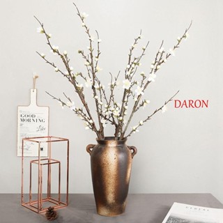 DARON ดอกพลัมบอสซั่มประดิษฐ์ ผ้าไหม สําหรับตกแต่งบ้าน ปาร์ตี้ โต๊ะ