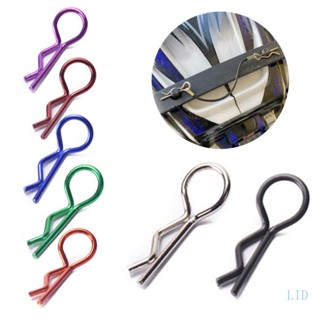 Lid Keep Your RCs บอดี้รถบังคับ พร้อมคลิปสเตนเลส 10 ชิ้น สําหรับรถบังคับ 1 10 RCs 1 8