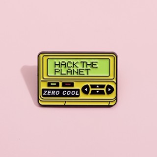 เข็มกลัด รูปเกม The Planet Pager สไตล์เรโทร เครื่องประดับ สําหรับของขวัญ