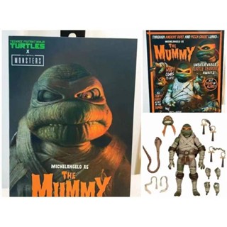 Neca ใหม่ กล่องขยับได้ ลายมอนสเตอร์ เต่านินจา 23 ซม.