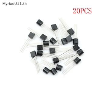 Myriadu ใหม่ ทรานซิสเตอร์สองทิศทาง BT131-600 TO-92 600v/1a BT131 20 ชิ้น