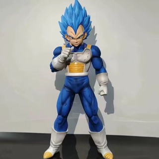 โมเดลฟิกเกอร์ Dragon Ball Son Goku Vegeta Super Saiyan สําหรับตกแต่งรถยนต์