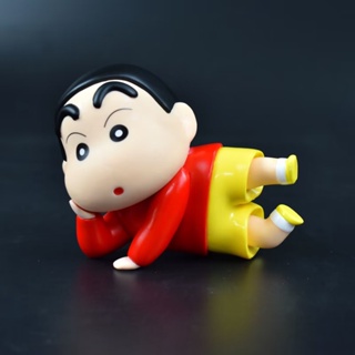 ฟิกเกอร์ Crayon Shin-chan Season 1 Geyou Lying in Yuan Ye New Help สําหรับตกแต่งบ้าน