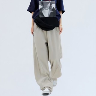 Massimo กางเกงขายาว กางเกง Retro Hip Hop Pants 2023 NEW Style 071722