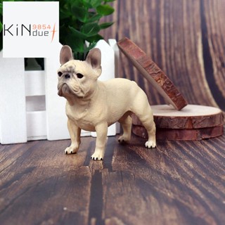 โมเดลฟิกเกอร์ Pug Dog French Bulldog ของเล่นเสริมการเรียนรู้เด็ก