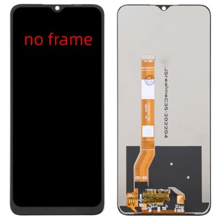 ชุดประกอบหน้าจอสัมผัสดิจิทัล LCD สําหรับ Realme C35 RMX3511