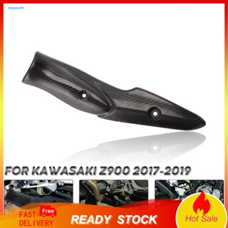 Setn ฝาครอบกันความร้อน คาร์บอนไฟเบอร์ ป้องกันความร้อน สําหรับ Kawasaki Z900 2017-2019