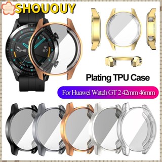 SHOUOUY เคสนาฬิกาข้อมือ TPU แบบนิ่ม สําหรับ Huawei Watch GT 2 46 มม. 42 มม.