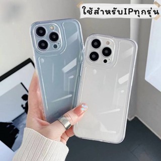 -เคสใส(แบบหนา)กันกระแทก เคสซิลิโคน TPU ใช้สำหรับIPทุกรุ่น #036