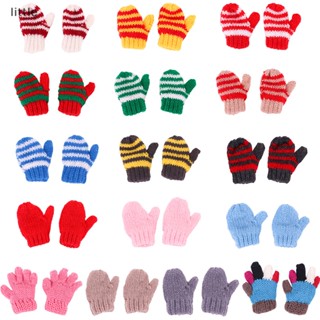 thlittle 1Pair Doll Mini Woolen Gloves For 18Inch Girl Doll 43cm Doll Random Style Boutique