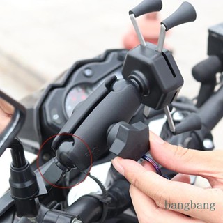 Bang อะแดปเตอร์ฐานล้อรถมอเตอร์ไซค์ พร้อมรู 10 มม. สําหรับ Go Pro Came