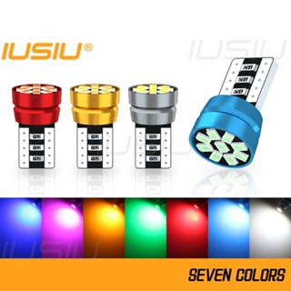 Iusiu หลอดไฟ Led T10 194 WY5W W5W 9SMD 2016 สําหรับติดป้ายทะเบียนรถยนต์ รถจักรยานยนต์