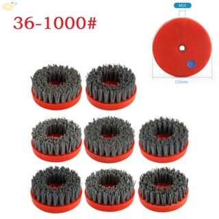 【VARSTR】Circular Antique Abrasive Brush for Stone metal Rust and Paint Removal M10 4Inch