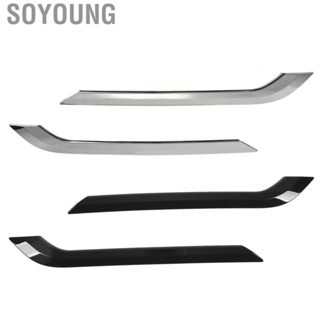 Soyoung Rear Fog Light Eyebrow Trim Cover  Lamp Vogue Appearance Simple Operation Stable and Firm for Model Y 2020-2023