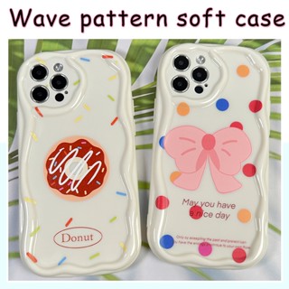 FOR SAMSUNG A04E A53 A33 A24 A22 M32 M22 donut Wave Case