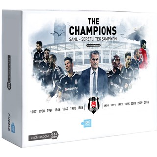 Besiktas J.K.soccer Clubs จิ๊กซอว์ปริศนา ของเล่นเสริมการเรียนรู้เด็ก และผู้ใหญ่ 1000 ชิ้น