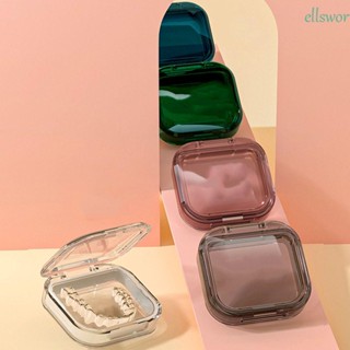 Ellsworth กล่องเคสใส่เครื่องสําอาง ขนาดเล็ก สีพื้น พร้อมแผ่นกั้น