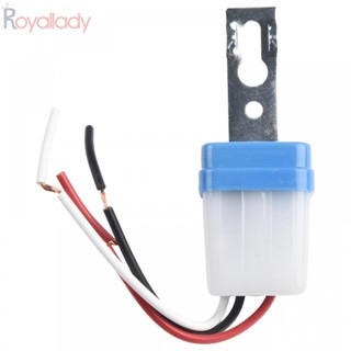 #ROYALLADY#Sensor สวิตช์พอร์ตโคมไฟ 220V อัตโนมัติ สําหรับรถยนต์