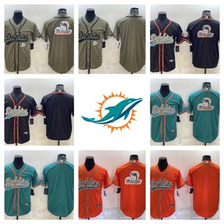 NFL Miami Dolphins เสื้อยืดเสื้อสปอร์ต 01