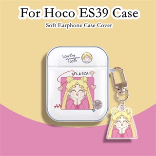 【ส่วนลด】เคสหูฟัง แบบนิ่ม ลายการ์ตูนผู้หญิงน่ารัก สําหรับ Hoco ES39 Hoco ES39