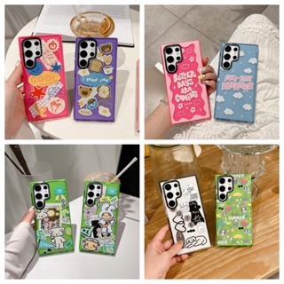 เคสป้องกันโทรศัพท์มือถือ TPU แบบบางพิเศษ สําหรับ Samsung Galaxy S23 Ultra S22 Ultra S23 S23Plus