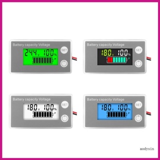 Aod เครื่องวัดแรงดันไฟฟ้า DC8-100V พร้อมจอแสดงผลเปอร์เซ็นต์