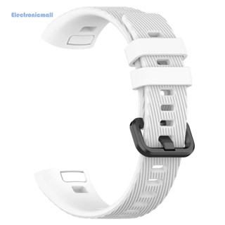 [ElectronicMall01.th] สายนาฬิกาข้อมือ TPU แบบนิ่ม แบบเปลี่ยน สําหรับ Huawei Band 3 Pro