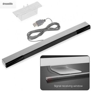 【DREAMLIFE】USB Wired Infrared Ray IR Sensor Bar For N S Wii/Wii U/PC + Stand High Quality