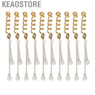Keaostore Dreadlocks Hair Rings  Delicate Hand Feel 10pcs Easily Adjust Jewelry Unique for Party